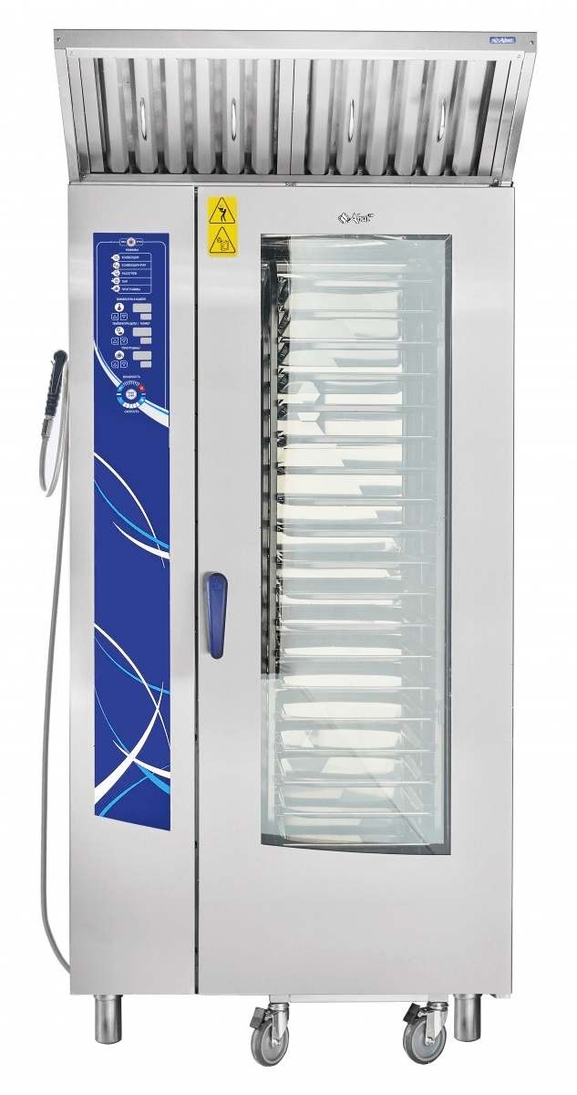 Пароконвектомат Abat ПКА 20-1/1ВМ2-01 инжекционный (11000005513)