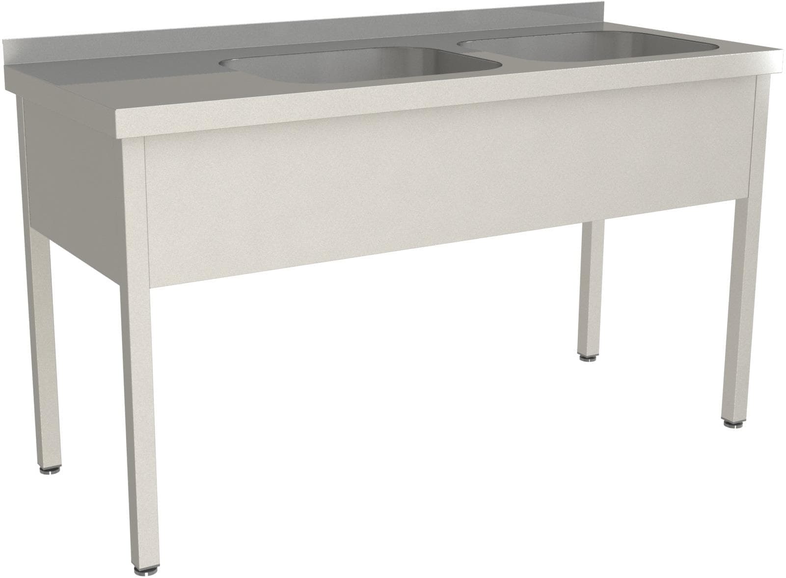 Ванна моечная цельнотянутая Restoinox ВМЦ-2/13/6-БП