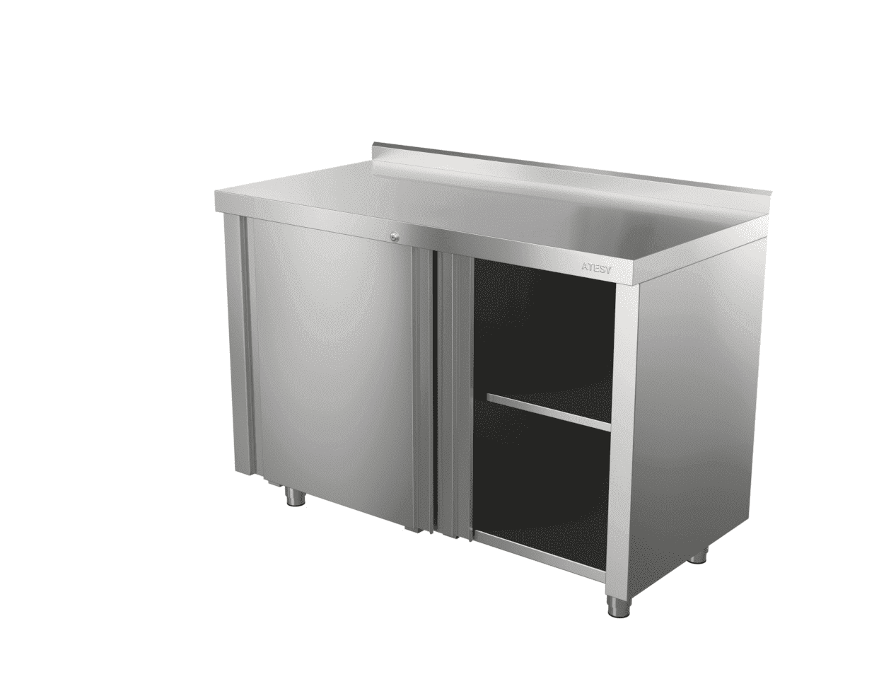 Стол-тумба с дверями Atesy СТ-С-1-1000.700-02-К (СТ-3/1000/700)