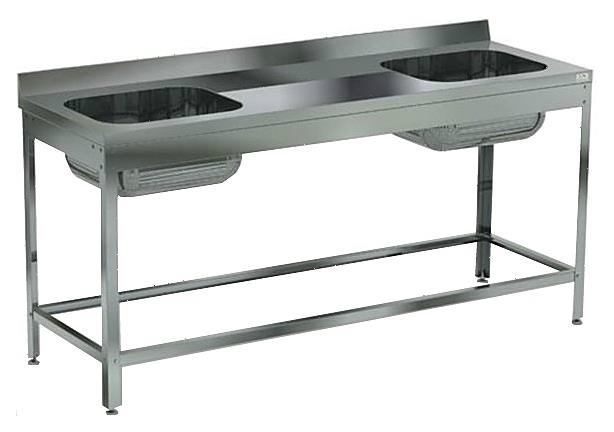 Стол с моечной ванной Кобор ВМЦР/2-210/70 Л/Ц/П