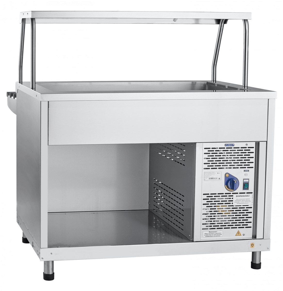 Прилавок для холодных закусок Abat ПВВ(Н)-70КМ-02-НШ (21000802822)