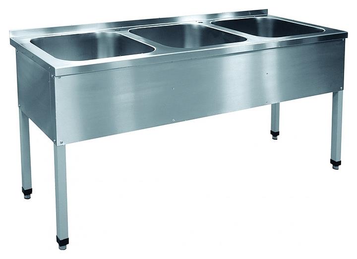 Ванна моечная Hessen ВМЦ 3/15644 (нерж)