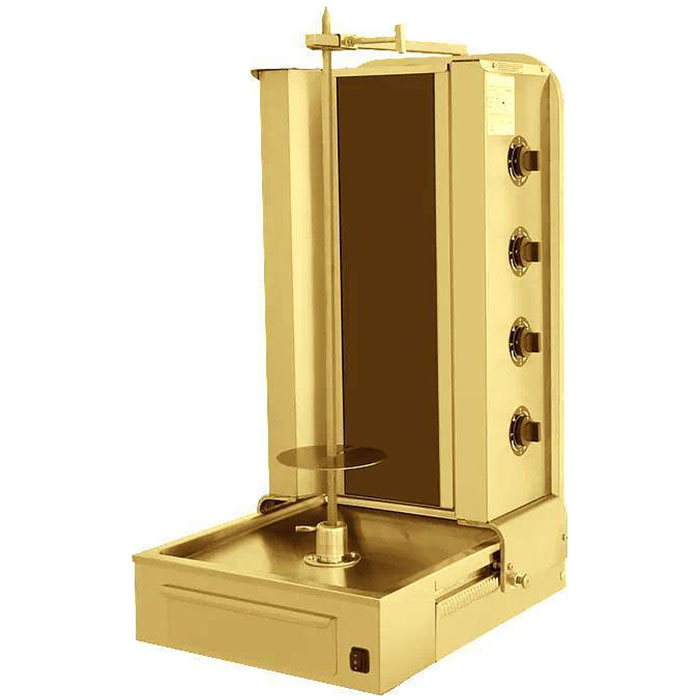 Гриль для шаурмы T-LUX KGD 4 Gold нижний привод