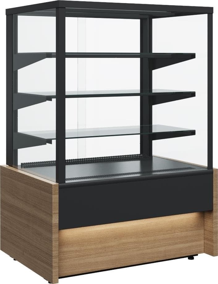 Витрина для шоколада Carboma KC70 VH 0,9-1 (ВХСв-0,9д Cube Техно) 9006-9005