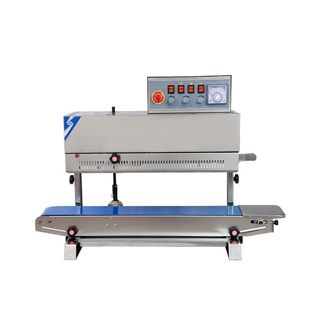 Роликовый конвейерный запайщик Hualian Machinery FR-980II SS нерж