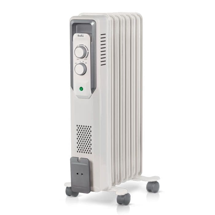 Масляный обогреватель Ballu CUBE BOH/CB-07W 1500 (7 секций)