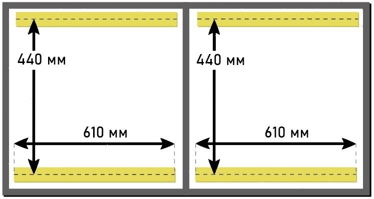 Напольный вакуумный упаковщик Hualian Machinery HVC-610S/2B (DZ-610/2SB) нерж