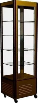 Витрина кондитерская Carboma R400C (D4 VM 400-1) Inox (0430)