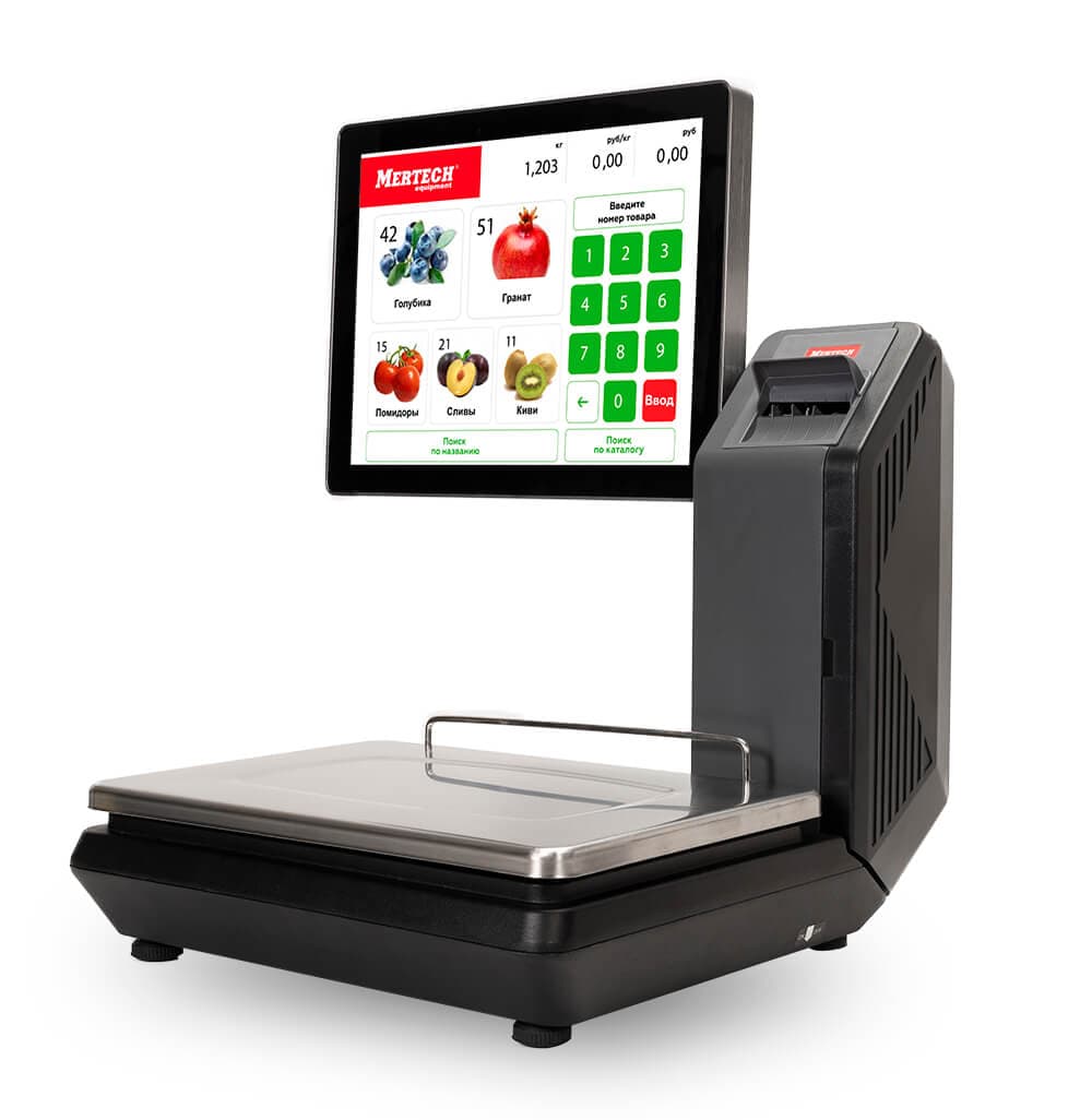 Весы с печатью этикеток M-ER 725 PM-32.5 (15", USB, Ethernet, Wi-Fi)