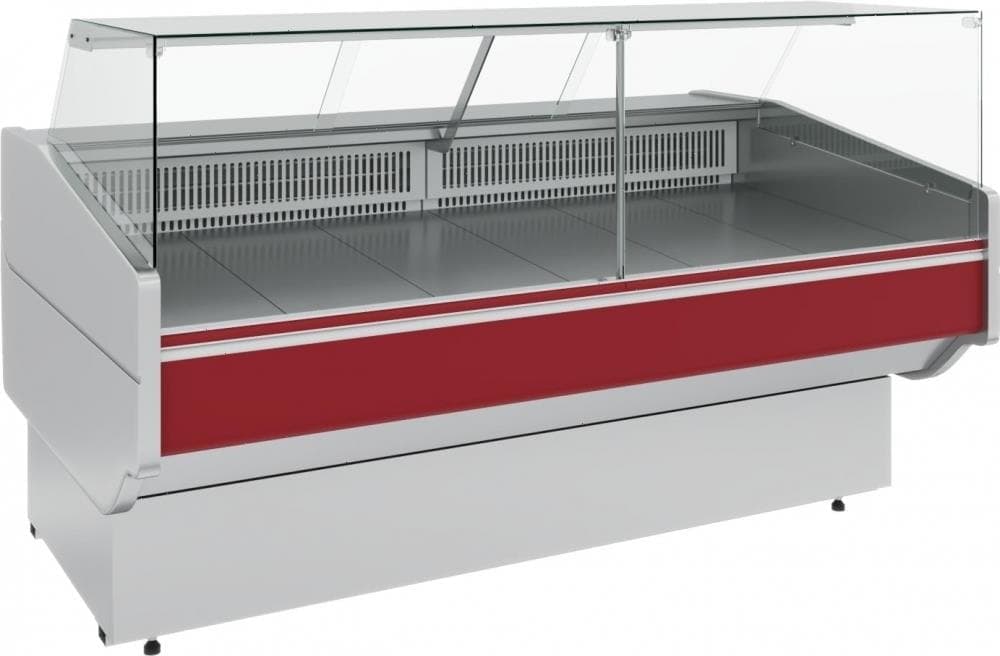 Витрина холодильная Carboma GC120 VV 2,5-1 Гранат (3004) динамика