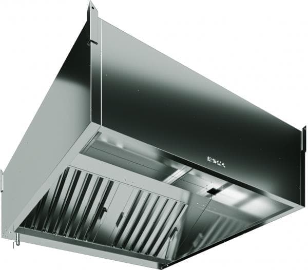 Зонт вытяжной пристенный Restoinox ЗВПКП-25/10 с подсветкой