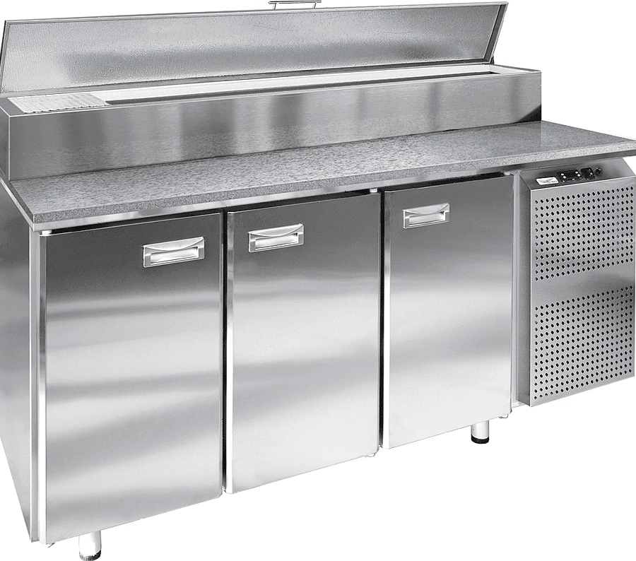 Стол холодильный для пиццы Finist СХСпцг-700-4