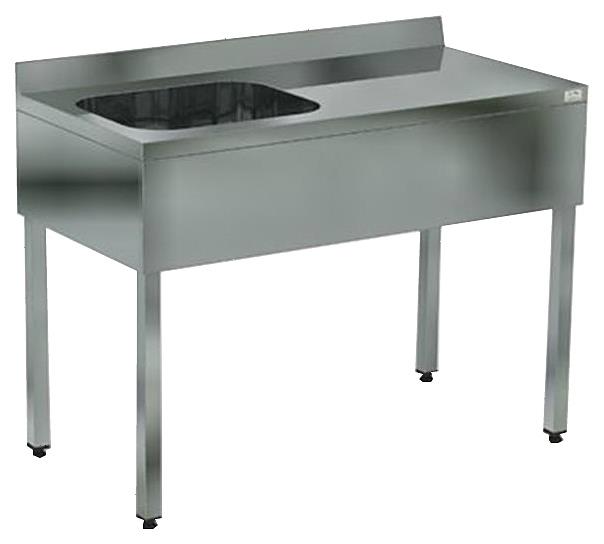 Стол с моечной ванной Кобор ВМЦФР/1-140/70 Л/П