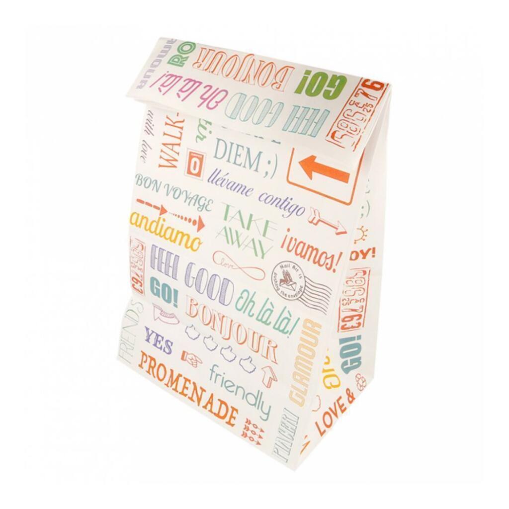 Пакет для покупок без ручек Parole 22+14х37 см, крафт-бумага Garcia De Pou | 230.03