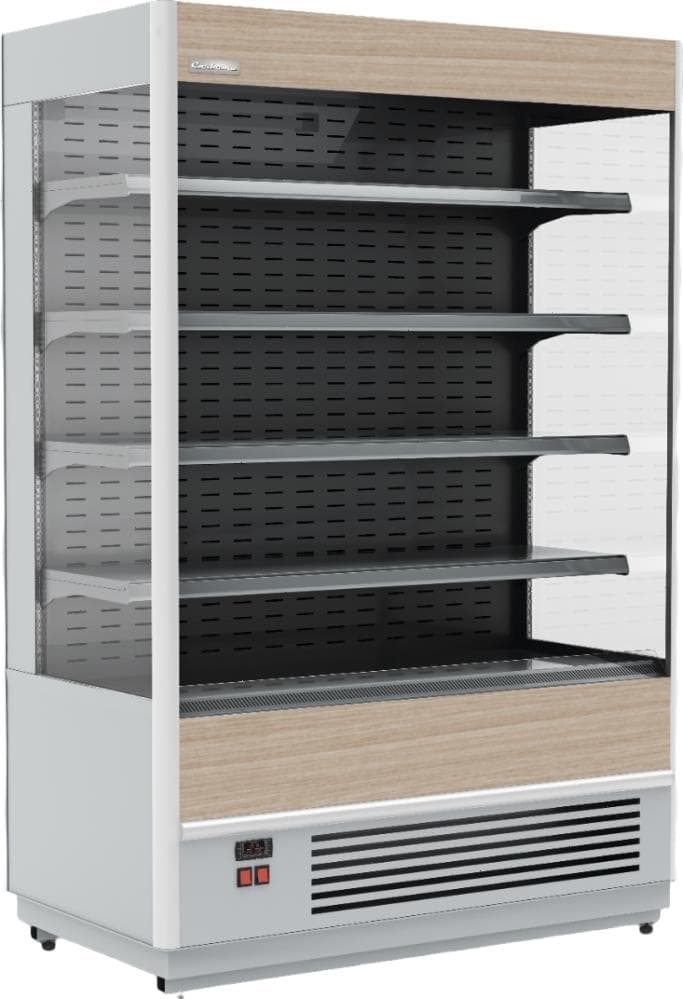 Горка холодильная Carboma FС 20-07 VM 1,3-2 (Cube 1930/710 ВХСп-1,3) 9006-9005