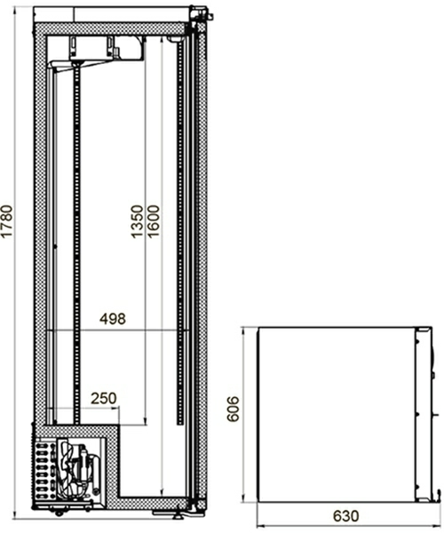 Шкаф фармацевтический Polair ШХФ_0,4