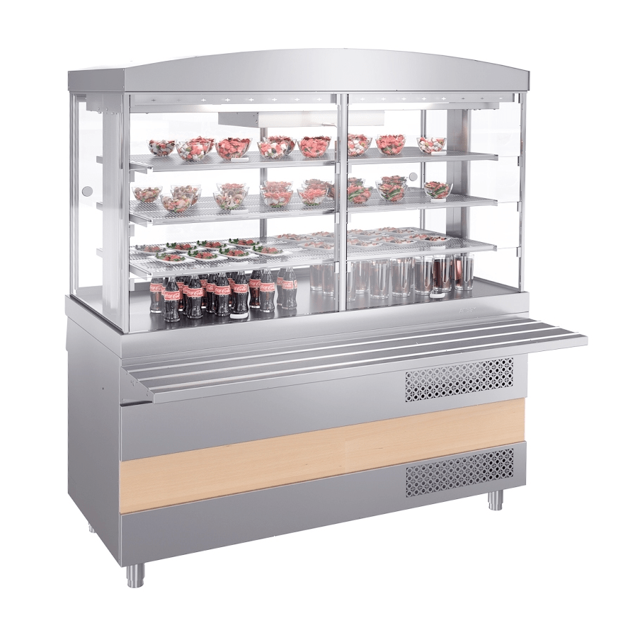 Витрина холодильная Atesy Ривьера ХВ-1500-02