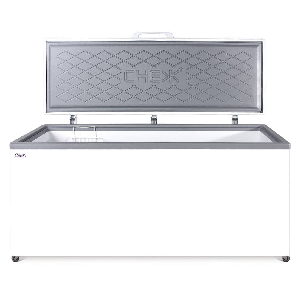 Ларь морозильный Снеж МЛК-700 нержавеющая крышка, серый