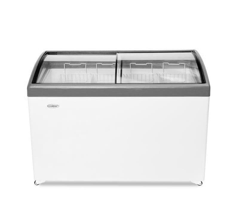 Ларь морозильный Снеж МЛГ-400 серый