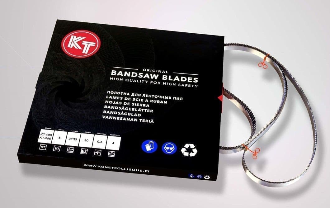 Полотно для пилы Koneteollisuus Oy (KT) KT-400 (3135 мм) 5 шт