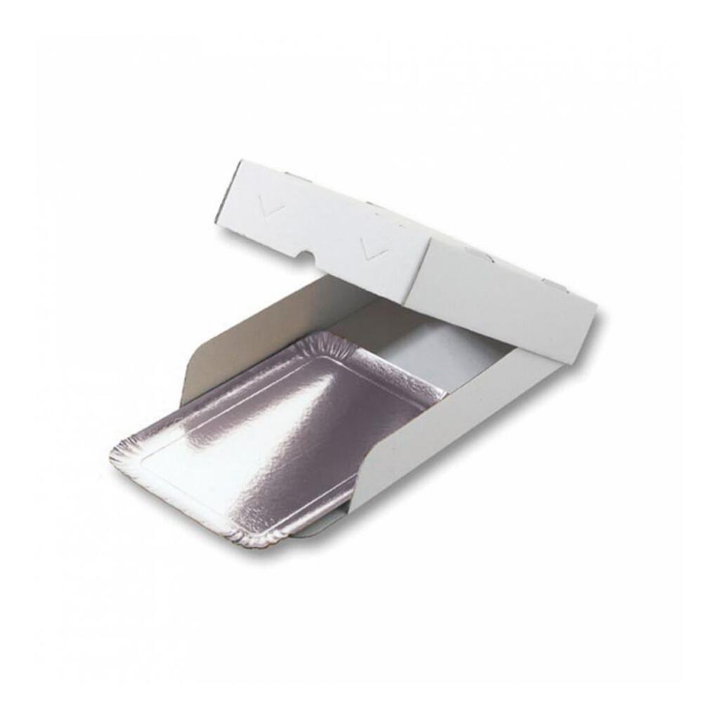 Коробка для еды + поднос 19х28 см, гофр.картон Garcia De Pou | 229.88