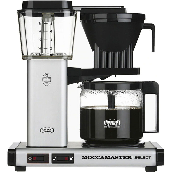 Кофеварка Moccamaster KBG Select матовое серебро (53982)