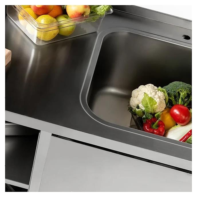 Стол с моечной ванной Кобор ВМЦЗР/1-120/70