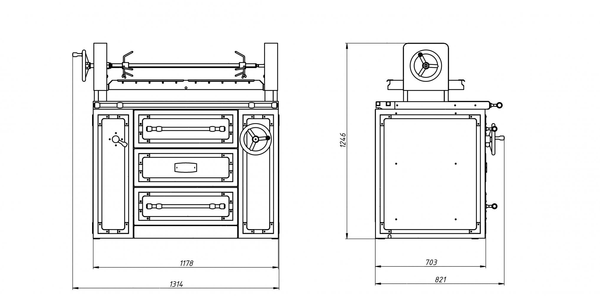 Гриль-мангал Grill Master PALERMO GRILL GM BASE (11320)