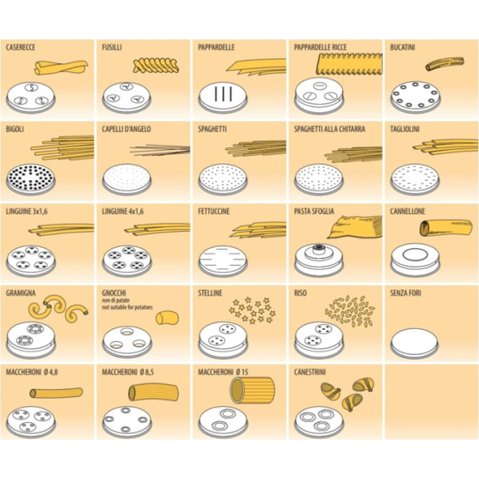 Насадка для MPF 2,5 Fimar LINGUINE 3x1,6