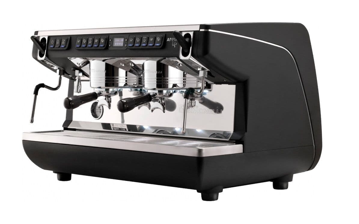 Кофемашина рожковая Nuova Simonelli Appia Life XT 2Gr V высокие группы, черная