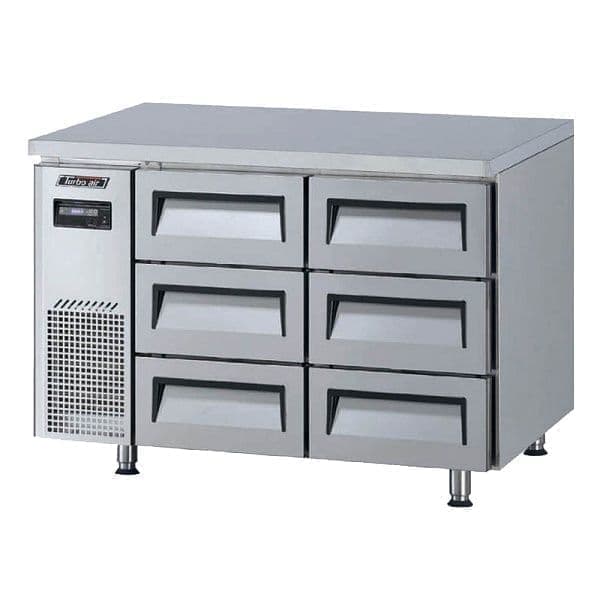 Стол холодильный Turbo Air KUR12-3D-6-600 с ящиками