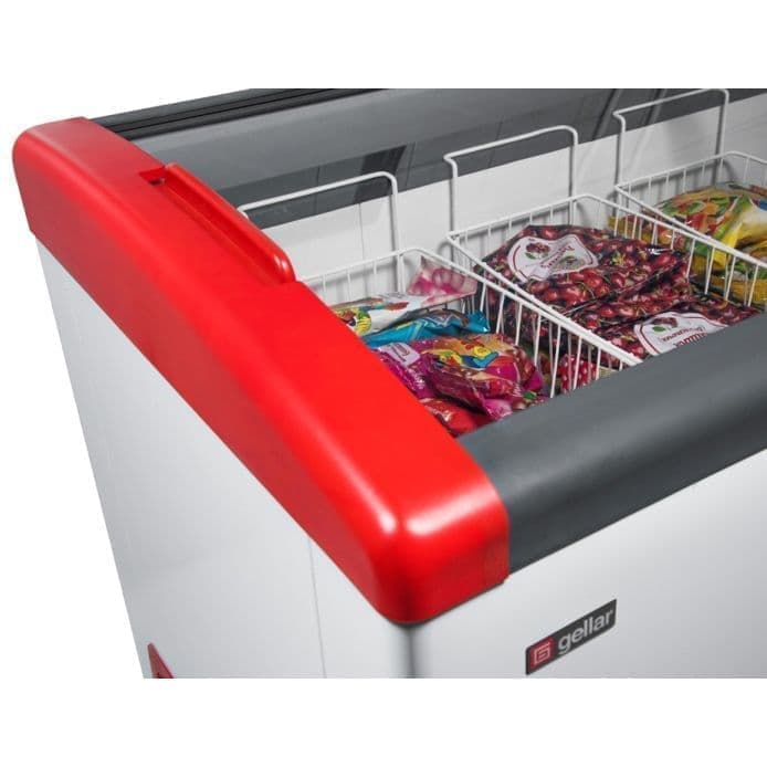 Ларь морозильный Frostor FG 375 E красный