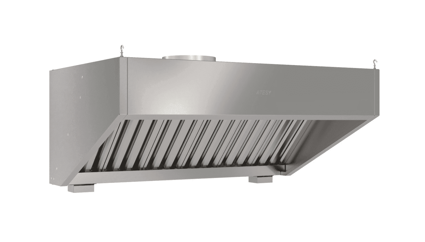 Зонт вентиляционный Atesy ЗВН-Б-2-1600.800.500-02