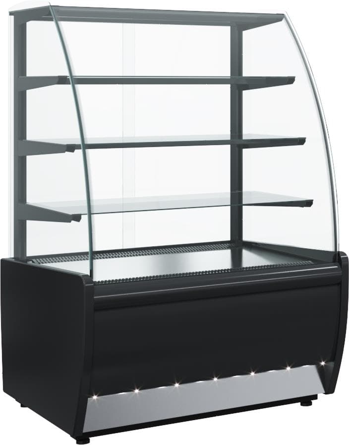 Витрина кондитерская Carboma K70 VM 1,3-1 (ВХСв-1,3д) 0012-0109