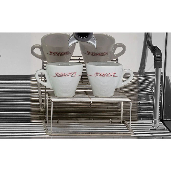 Кофемашина рожковая CONTI CC100 Standart 1Gr высокая группа, белая