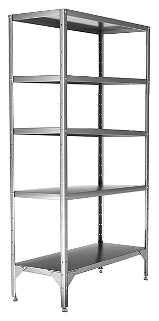 Стеллаж кухонный Hessen С-900*300*2000/5 (э)