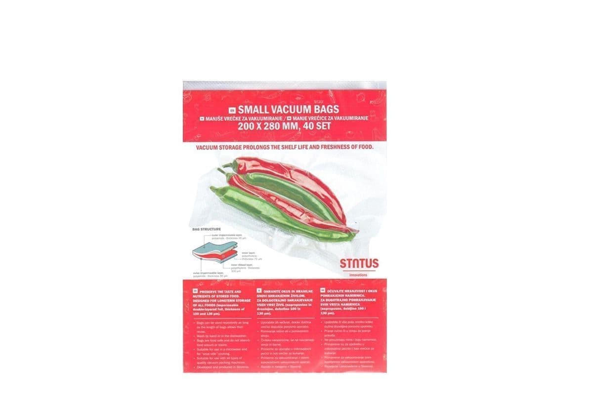 Пакеты вакуумные Status VB 20*28-40