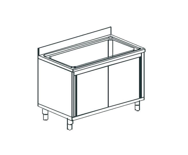 Ванна котломоечная Apach Chef Line LP167-135SD