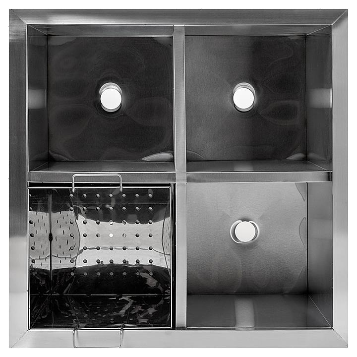 Ванна моечная для яиц Кобор ВМЯ/1-80/80/430