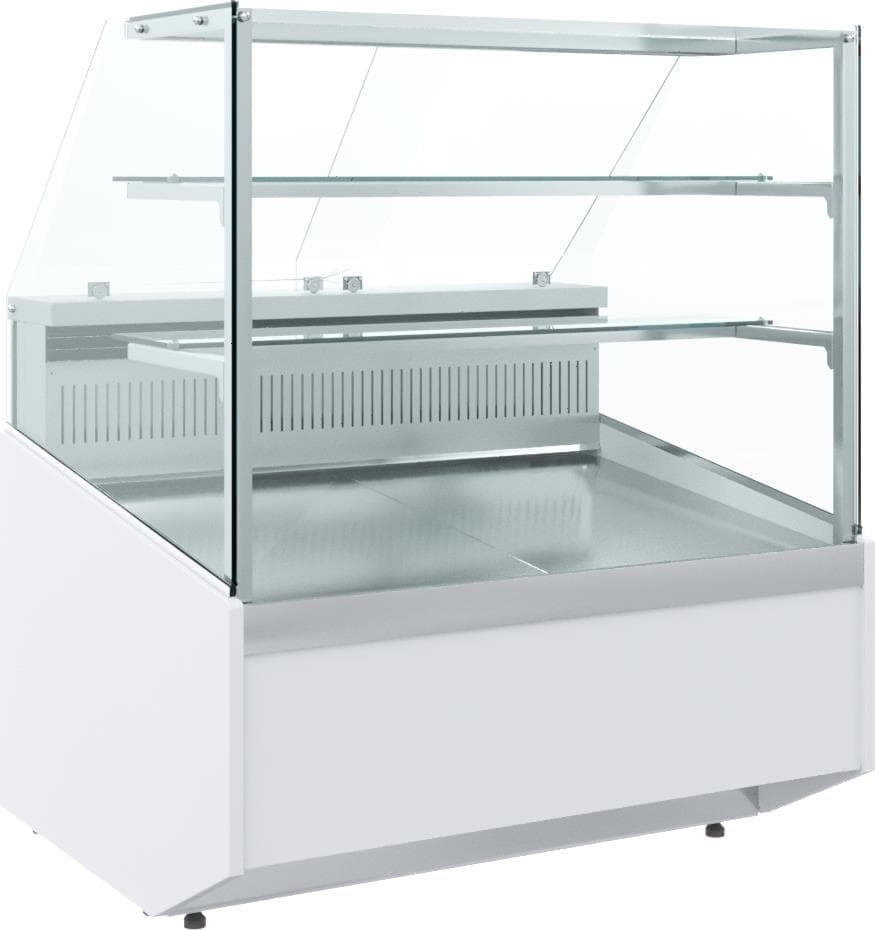 Витрина кондитерская Carboma KC95 VM 2,0-1 Белый глянец 1003 (динамика)
