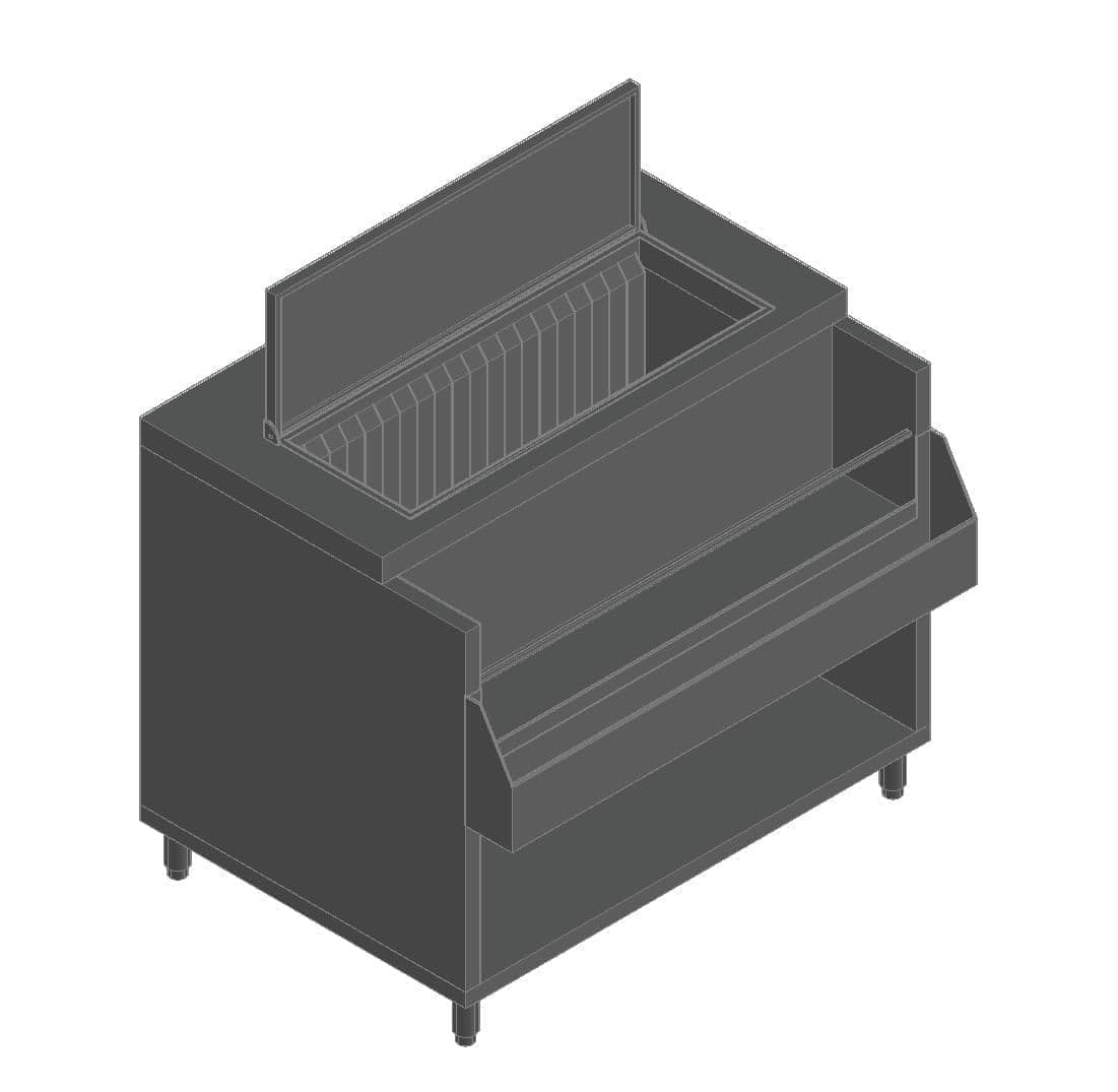 Барная станция Hicold НБМВЛ-10/7ККР