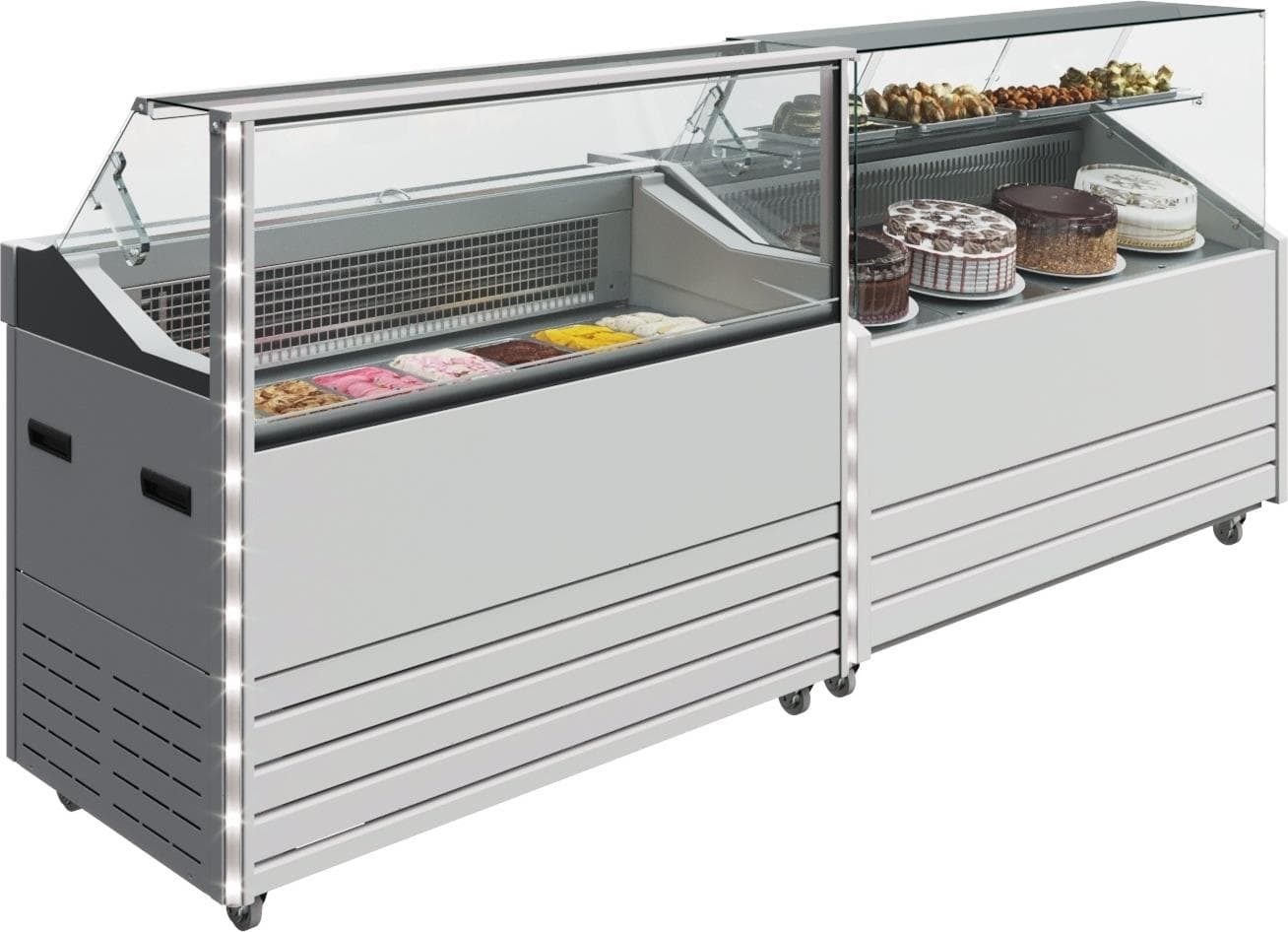 Витрина для мороженого Carboma IC72 SL 1,3-1 9003