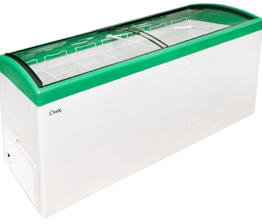 Ларь морозильный Снеж МЛГ-700 зеленый