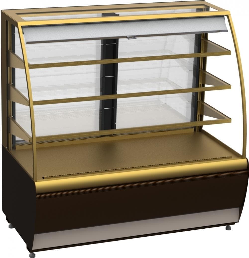 Витрина кондитерская Carboma K70 VM 1,3-2 (ВХСв-1,3д) открытая 0102-0109
