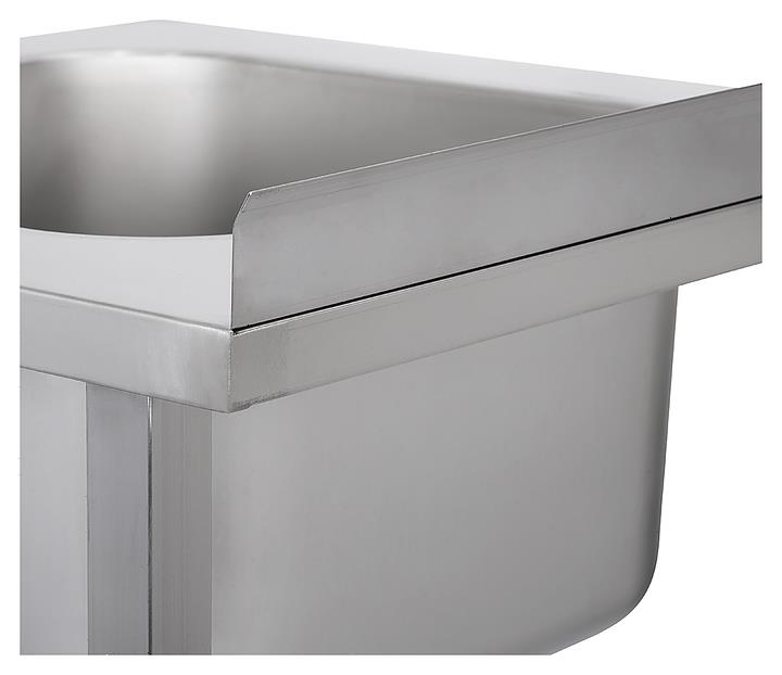 Ванна моечная Luxstahl ВМ2 12/7/8.5 (сталь 430-0,8)