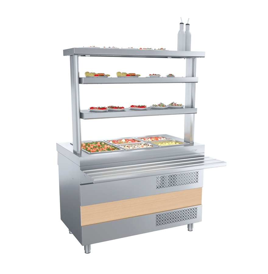 Стол охлаждаемый Atesy Ривьера ОС-1200-02-О без полок