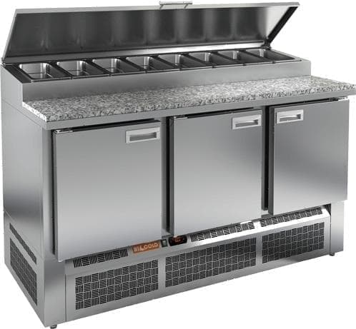 Стол холодильный (для пиццы) Hicold PZE1‑111/GN камень