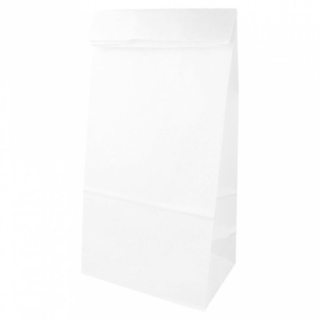 Пакет для покупок без ручек 15+10х32 см, белый, крафт-бумага Garcia De Pou | 222.36