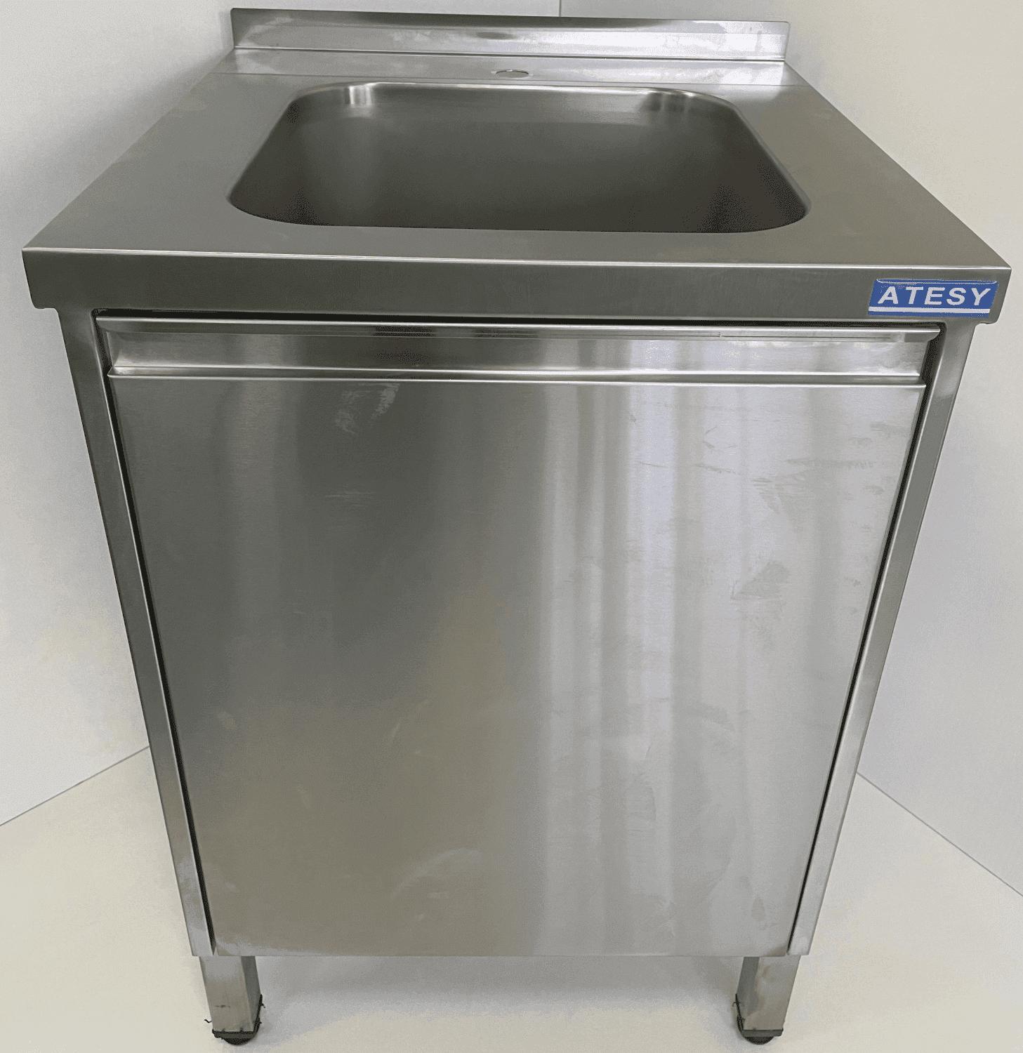 Стол с моечной ванной Atesy СТМ-С-1-1П-1000.700-Р-О
