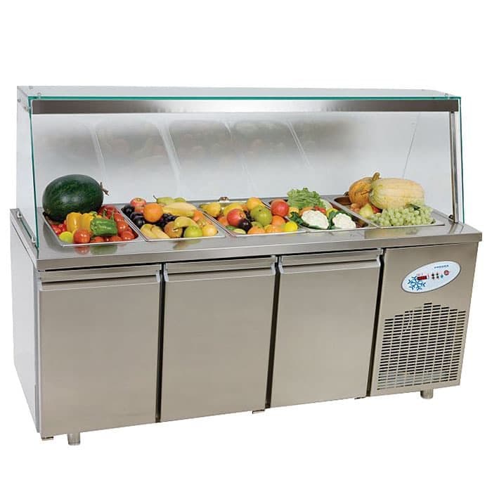 Стол холодильный (саладетта) Frenox BGN3-SGC-03, саладетта